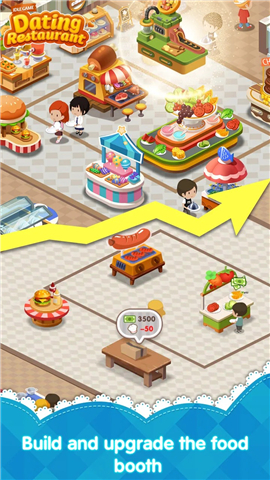 Dating Restaurant-Idle Game screenshot