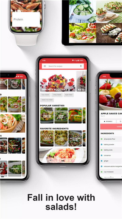 Salad Recipes screenshot