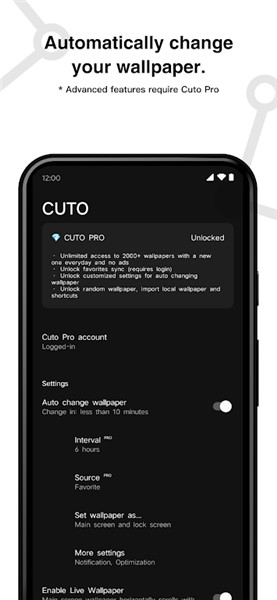 Cuto Wallpaper screenshot