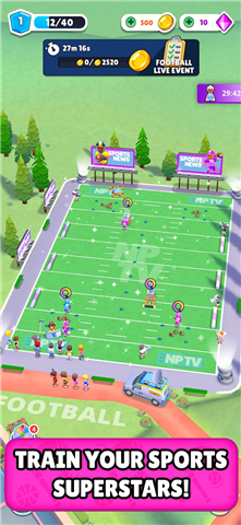 Idle Sports Superstar Tycoon screenshot