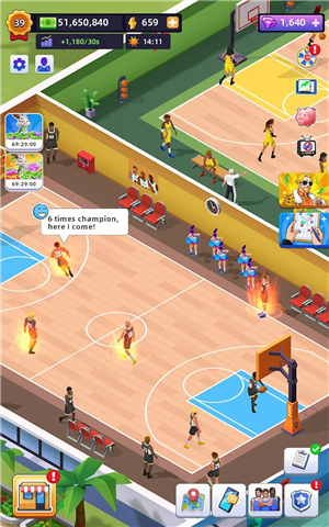 Idle Basketball Arena Tycoon screenshot