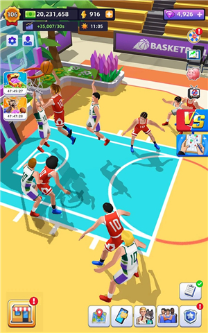 Idle Basketball Arena Tycoon screenshot