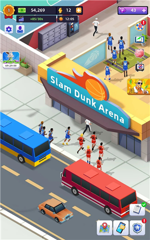 Idle Basketball Arena Tycoon