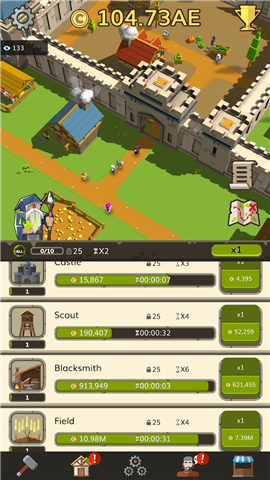 Medieval: Idle Tycoon Game screenshot