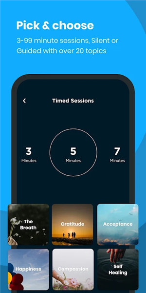 The Mindfulness App screenshot