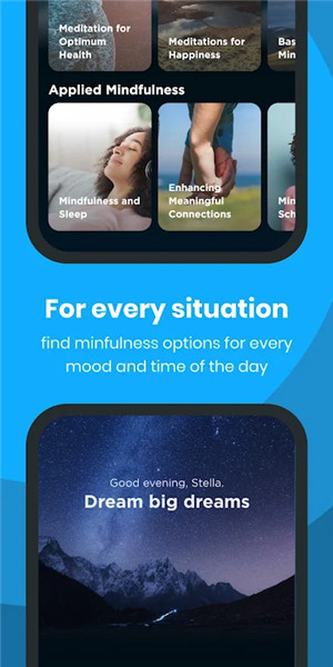 The Mindfulness App screenshot