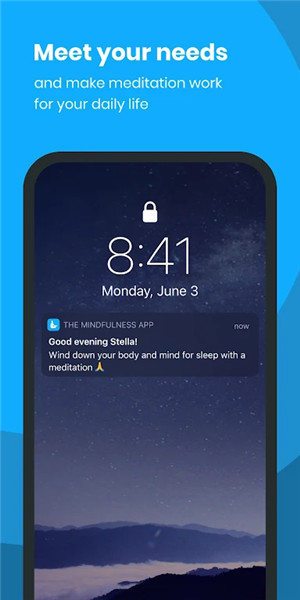 The Mindfulness App screenshot