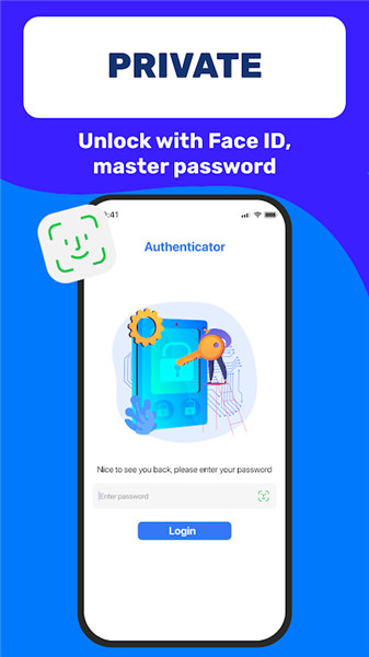 Authenticator App screenshot