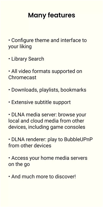 BubbleUPnP screenshot