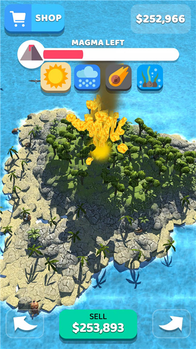 Volcano Island screenshot