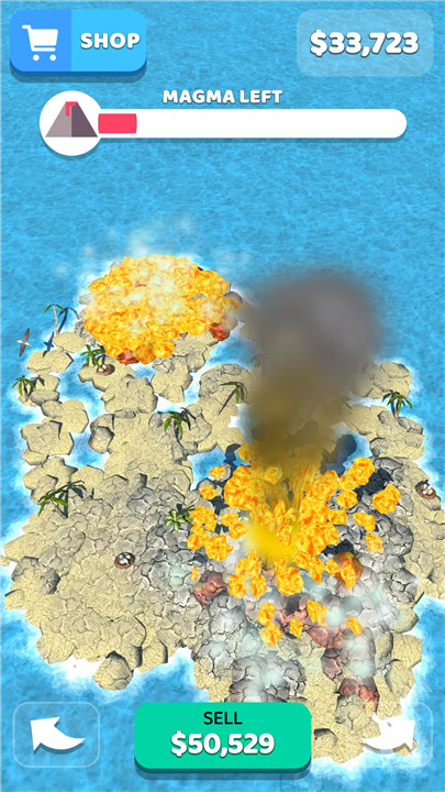 Volcano Island screenshot