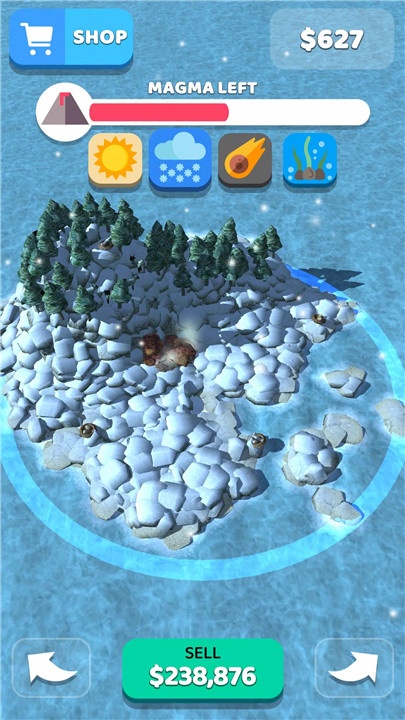 Volcano Island screenshot