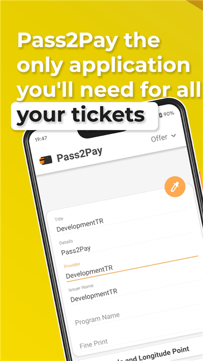 Pass2Pay screenshot