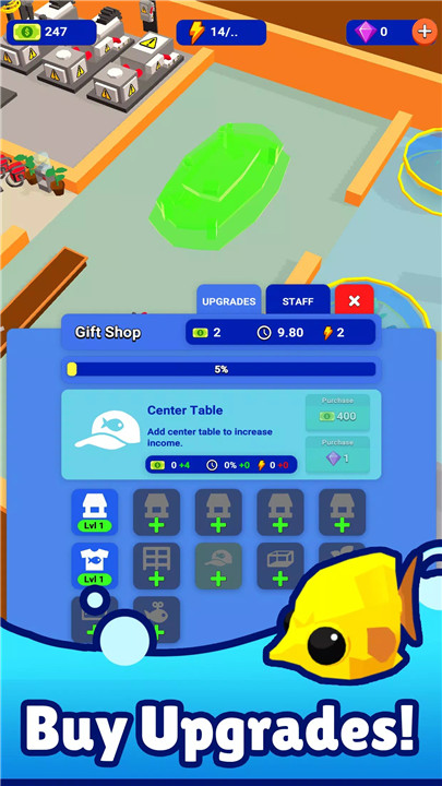 Idle Aquarium Tycoon screenshot