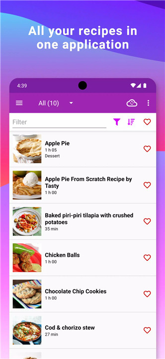 My Recipe Box screenshot