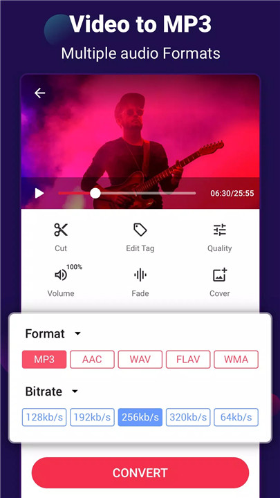 Video to MP3 screenshot