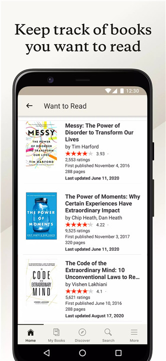 Goodreads screenshot