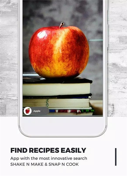 Recipe book screenshot