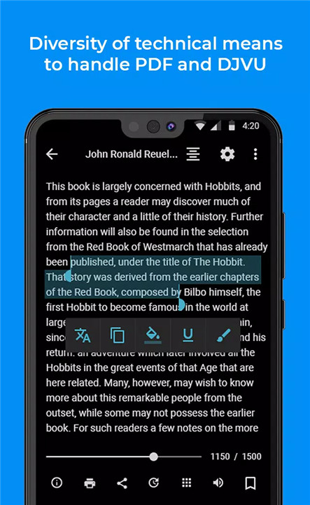 FullReader screenshot