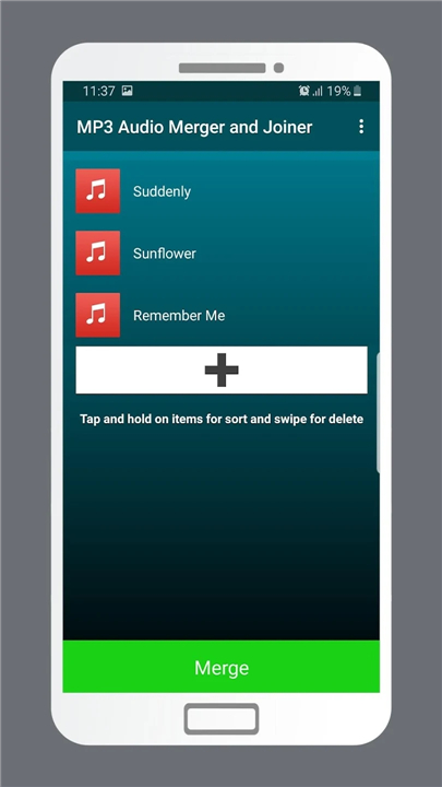 MP3 Audio Merger and Joiner screenshot