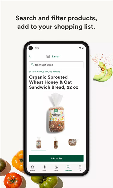 Whole Foods Market screenshot