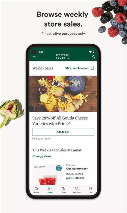 Whole Foods Market screenshot