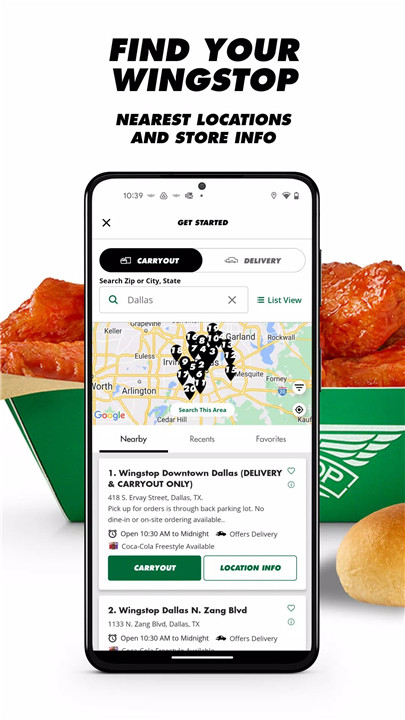 Wingstop screenshot