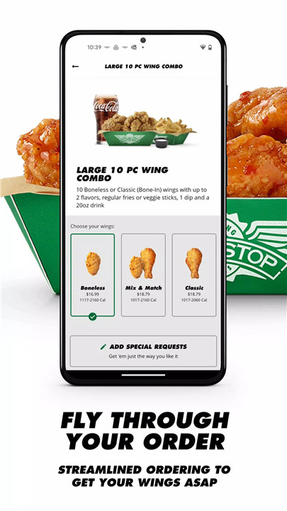 Wingstop screenshot