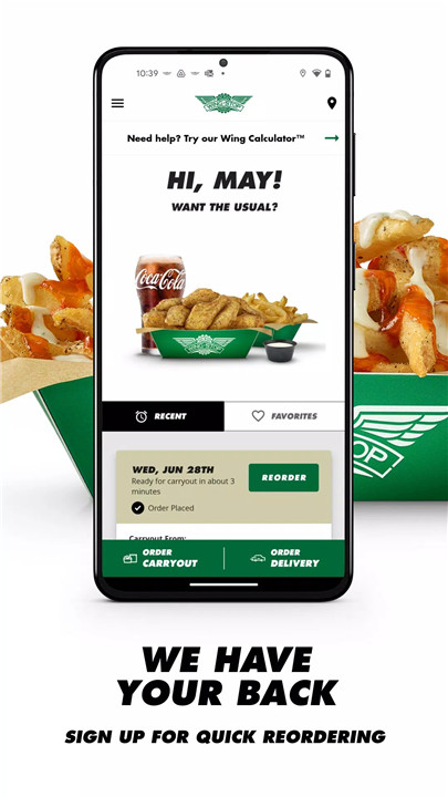 Wingstop screenshot