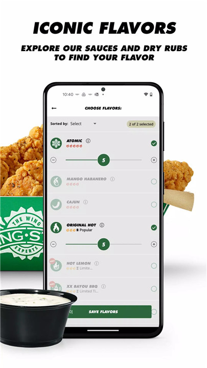 Wingstop screenshot