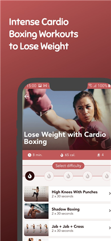 Cardio Boxing screenshot