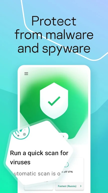 Kaspersky VPN screenshot