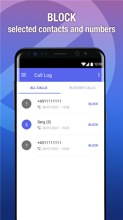 Call Blocker screenshot