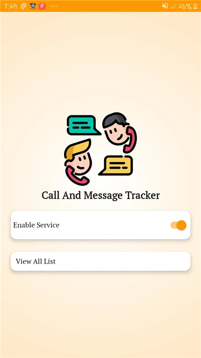 Call and SMS Tracker screenshot