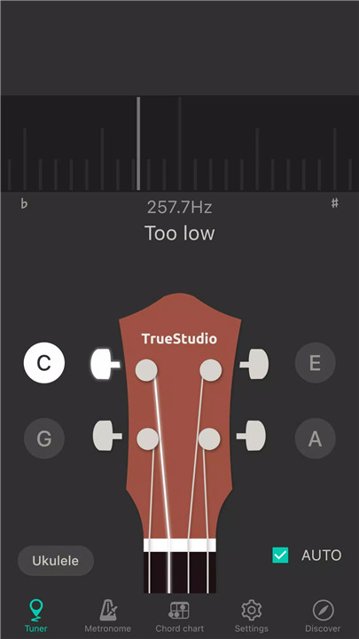 Ukulele Tuner screenshot