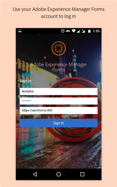 Adobe Experience Manager Forms screenshot