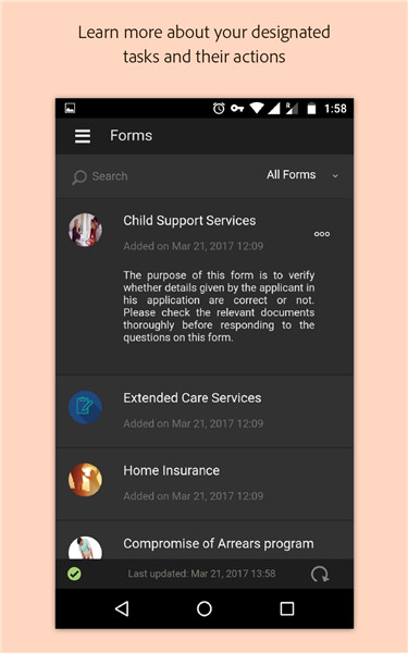 Adobe Experience Manager Forms screenshot