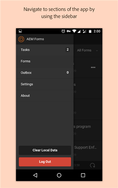 Adobe Experience Manager Forms screenshot