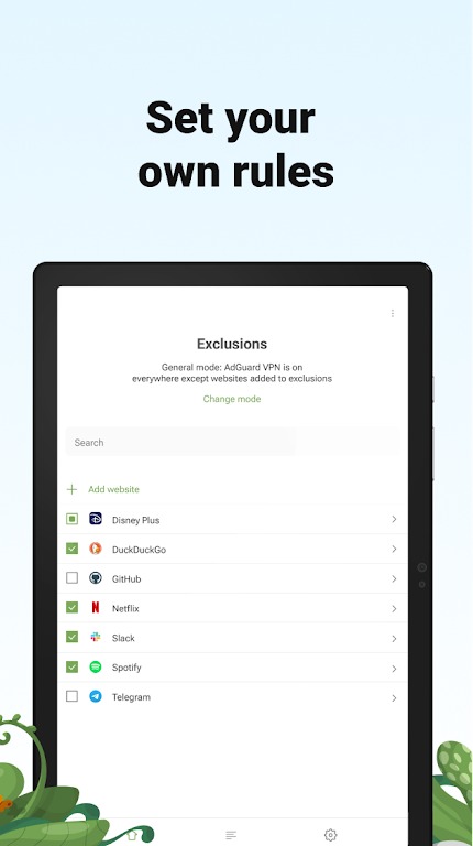 AdGuard VPN screenshot