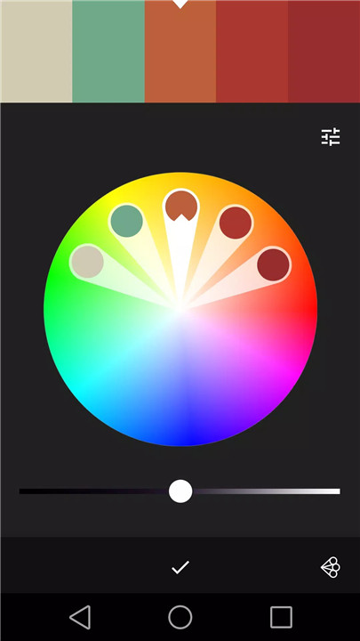 Adobe Color CC screenshot