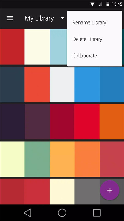 Adobe Color CC screenshot