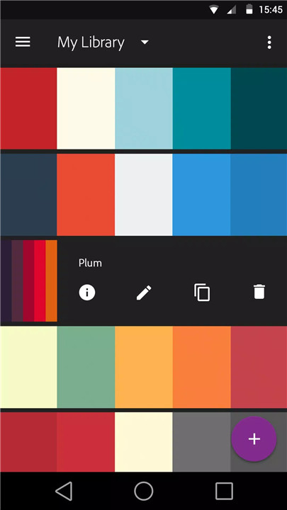 Adobe Color CC screenshot