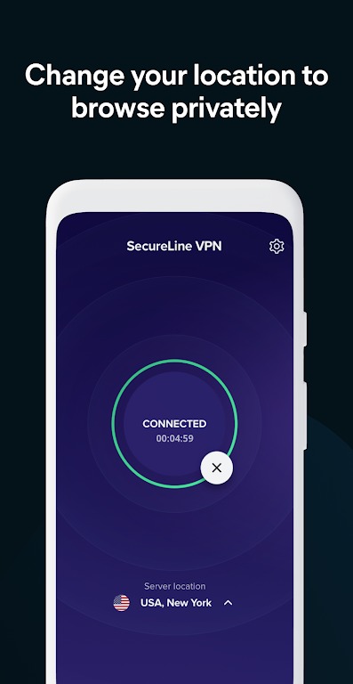 Avast VPN screenshot