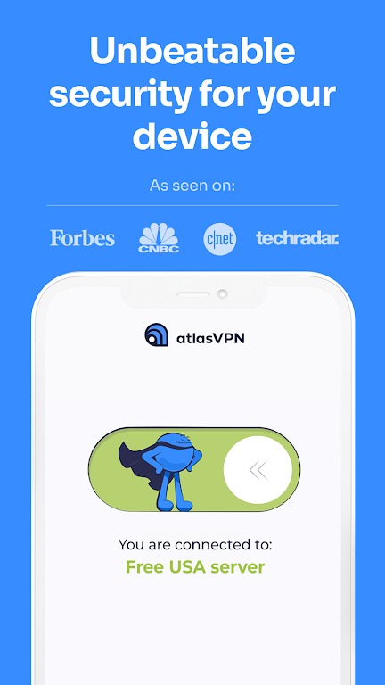 Atlas VPN screenshot