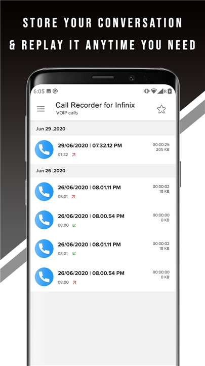 Infinix Call Recorder screenshot