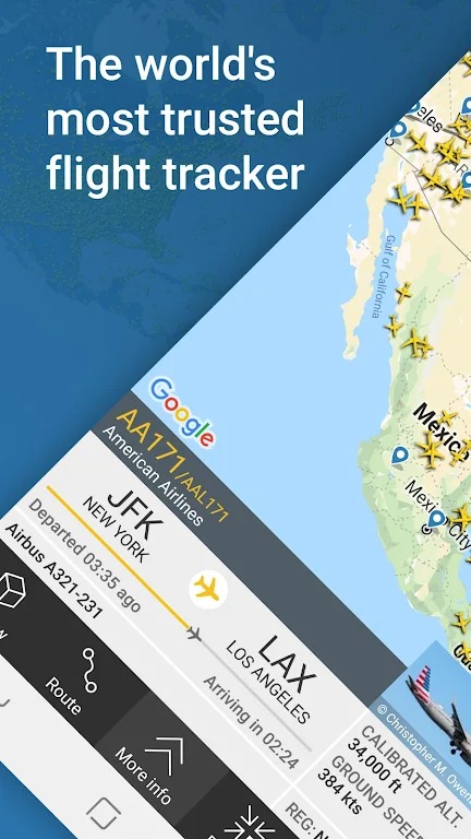 Flightradar24 screenshot