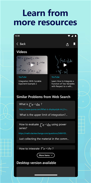 Microsoft Maths Solver