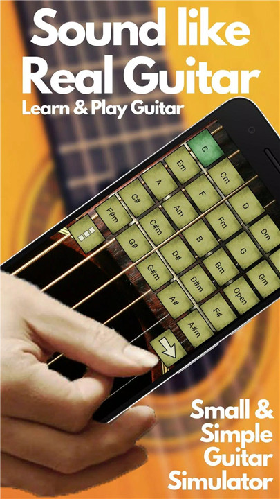 Digits Guitar screenshot