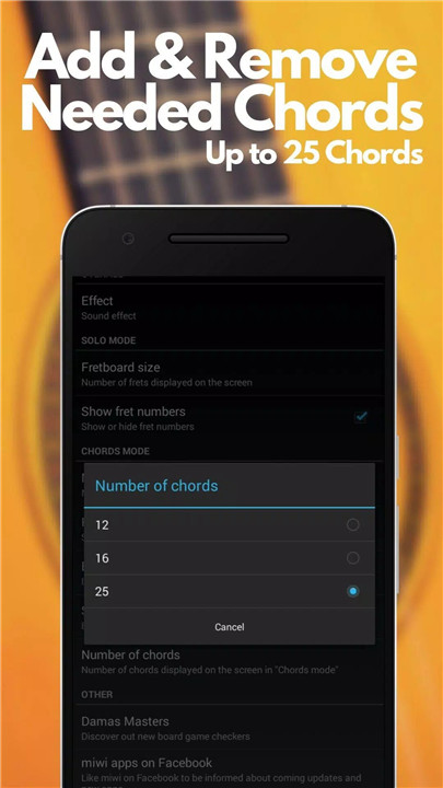 Digits Guitar screenshot