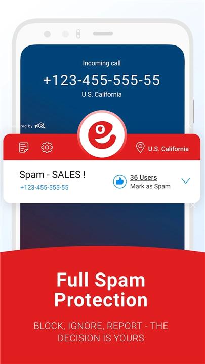 Me - Caller ID & Spam Blocker screenshot